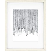 Wholesale - 16X20" WHT MATTED WOOD FRAME C/P 1, UPC: 044021609279